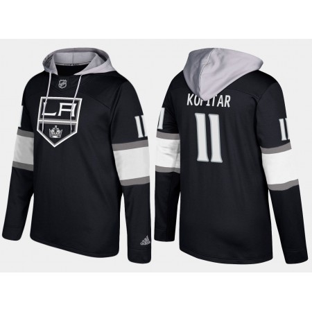 Herren Los Angeles Kings Anze Kopitar 11 N001 Pullover Hooded Sweatshirt
